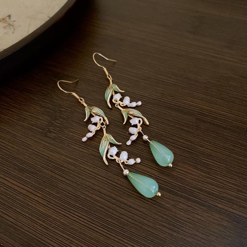 Lily Of The Valley Drop Earrings