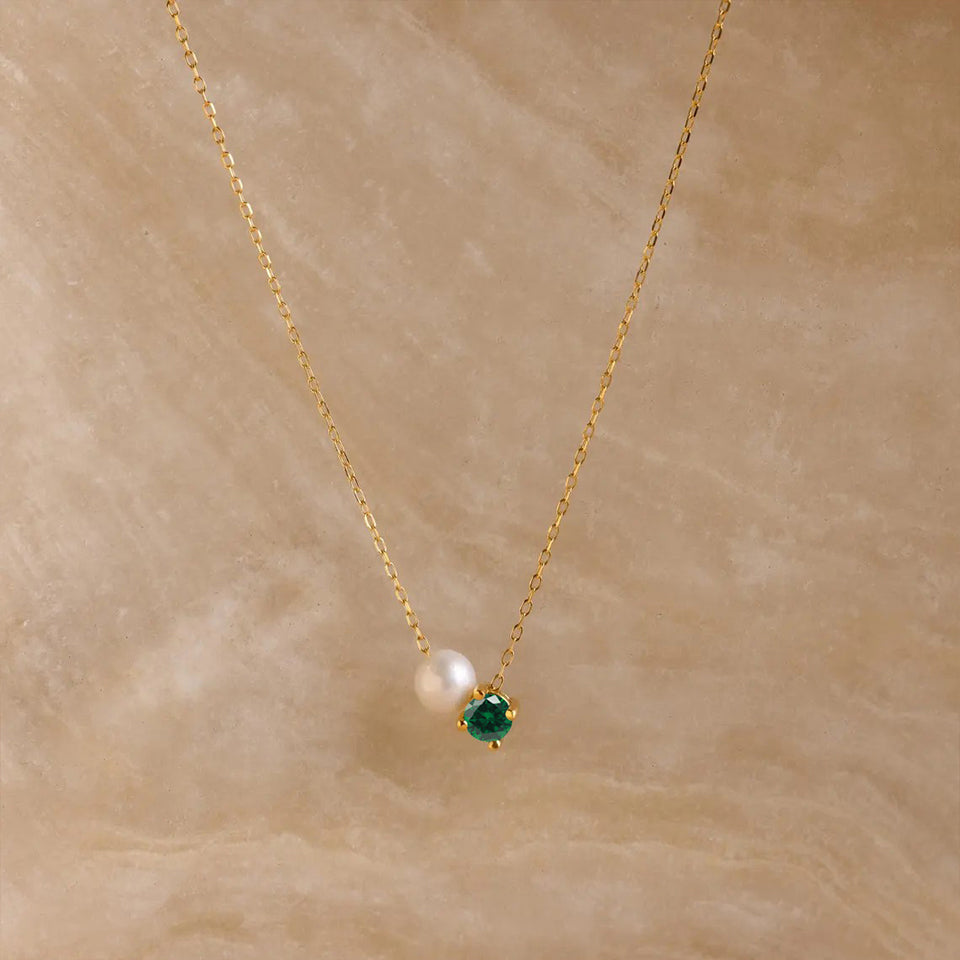Pearl Birthstone Necklace