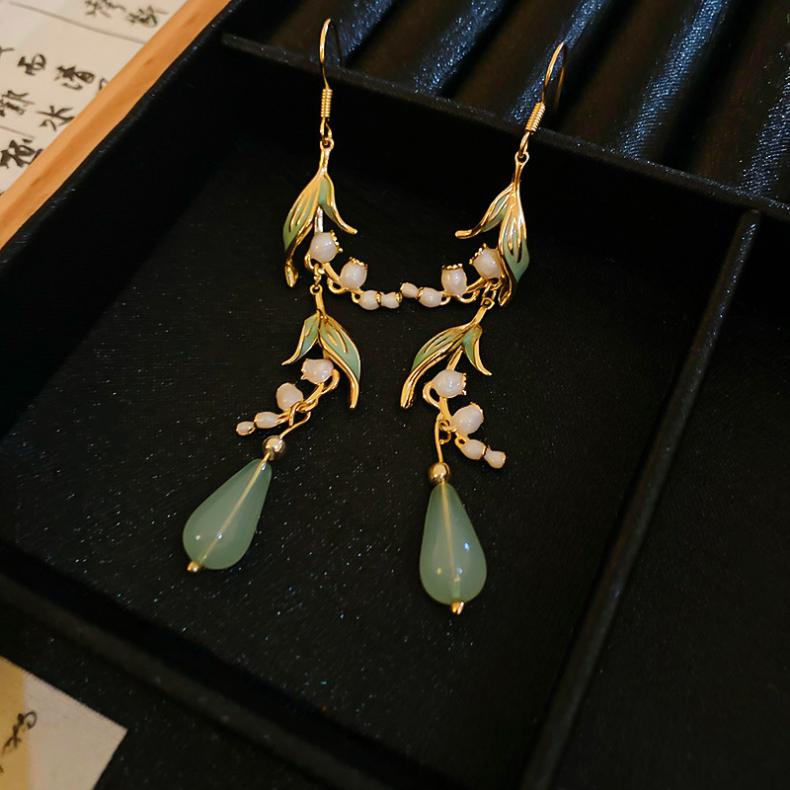 Lily Of The Valley Drop Earrings