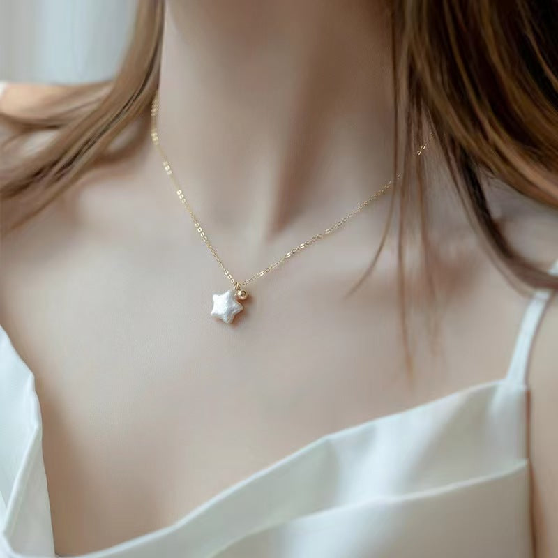 Star Pearl Necklace