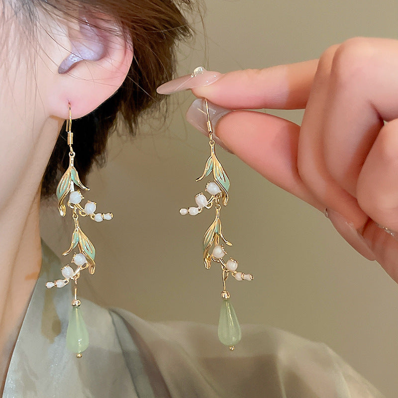 Lily Of The Valley Drop Earrings