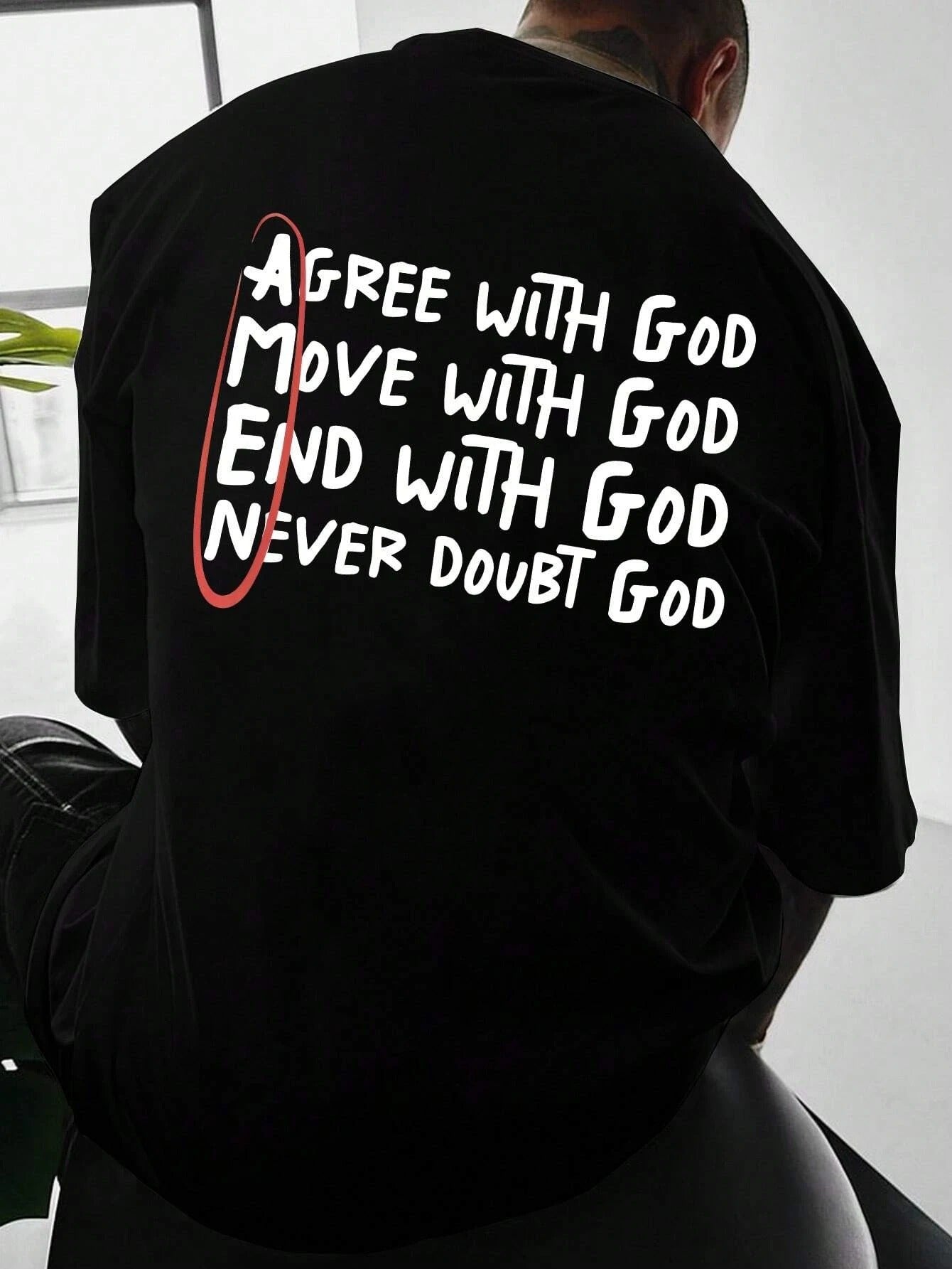 "AMEN" Oversized T-Shirt
