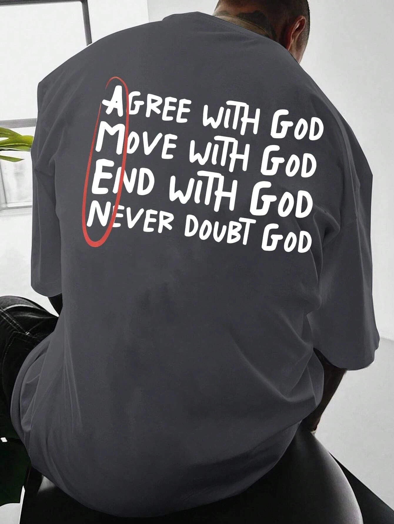 "AMEN" Oversized T-Shirt