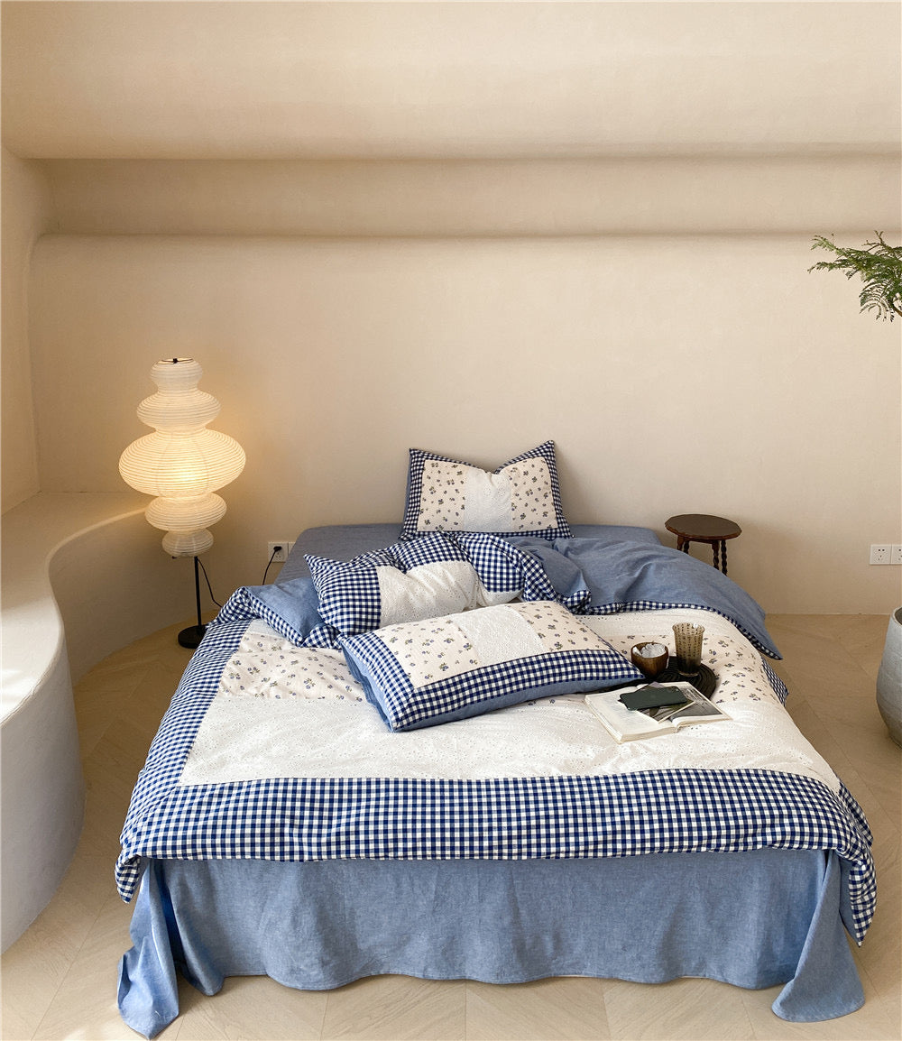 Belle Vintage Lace Bedding Set