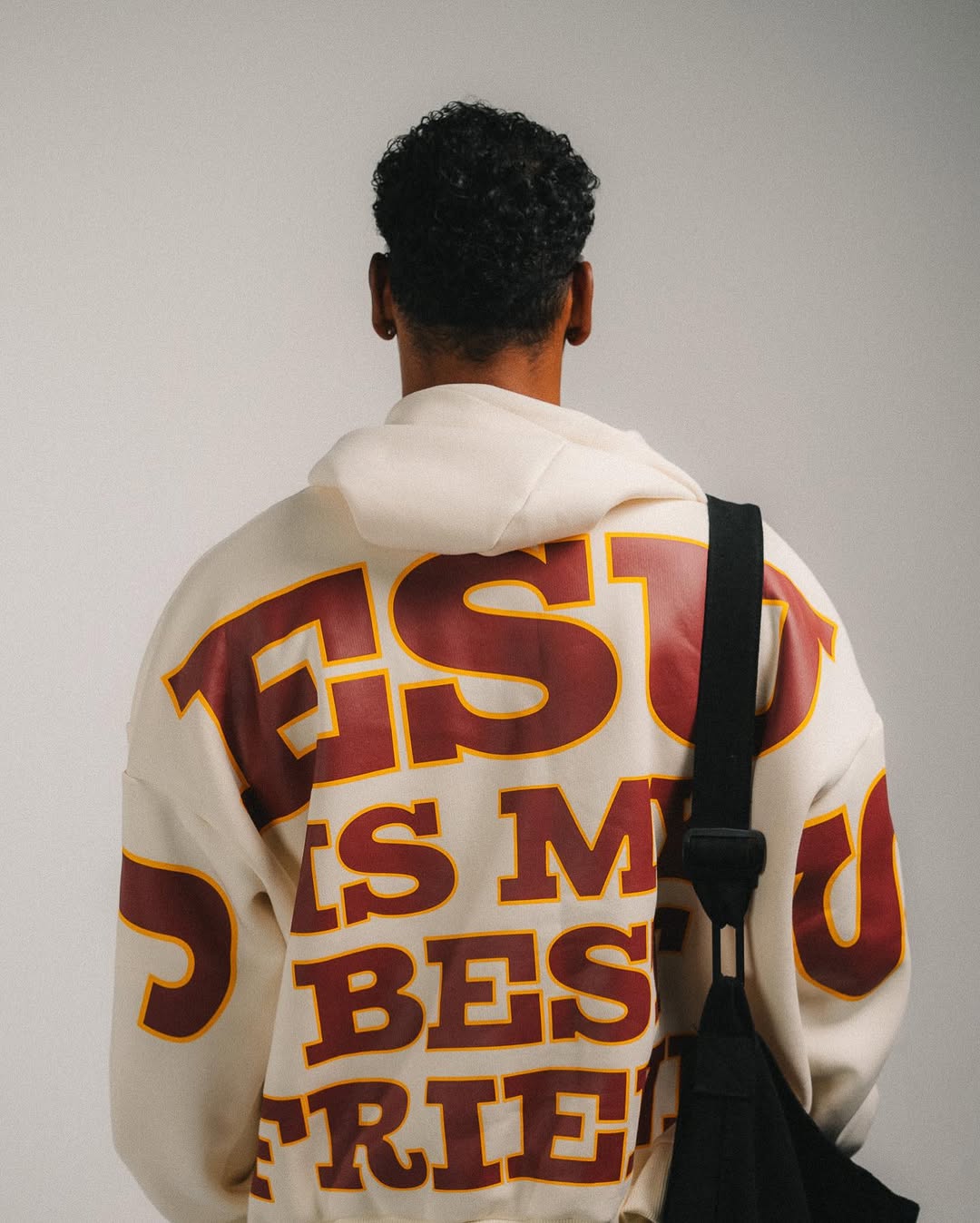 “Jesus Is My Best Friend” Oversized Hoodie