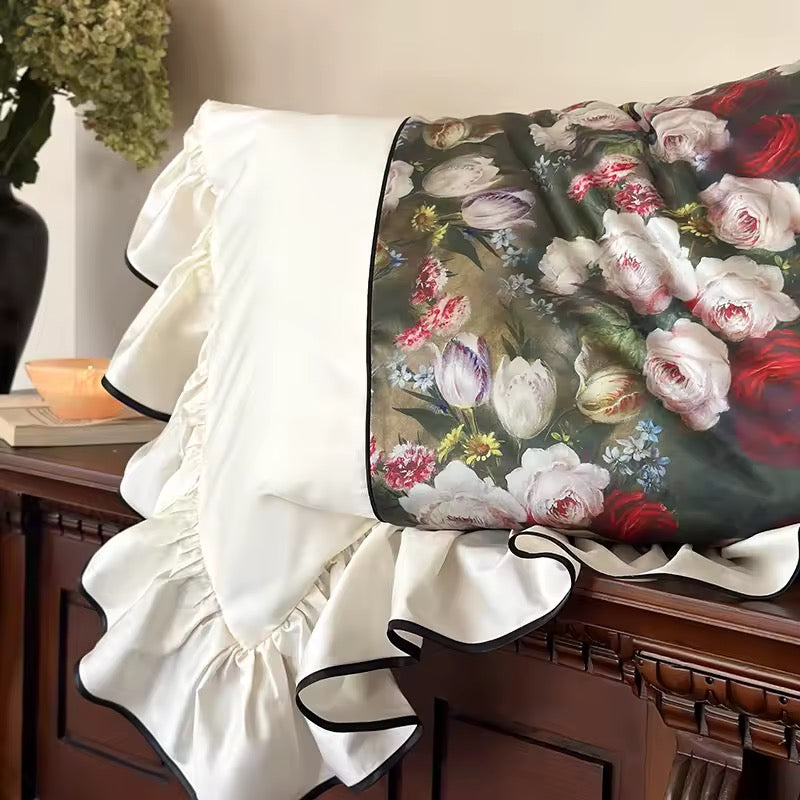 Vintage Rose Garden Bedding Set