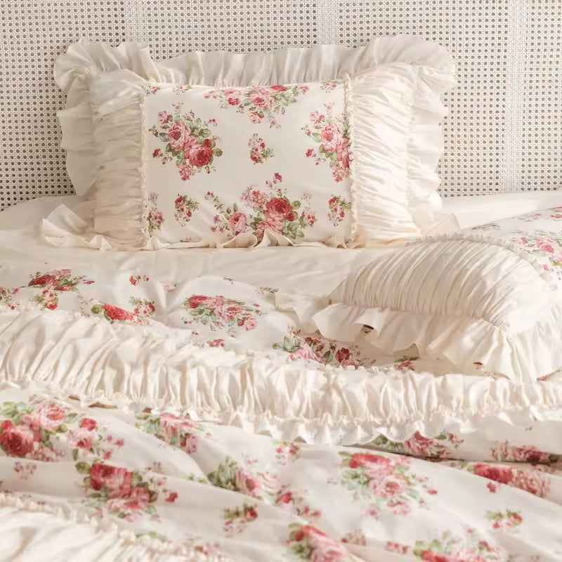 Rosalie Vintage Ruffle Bedding Set