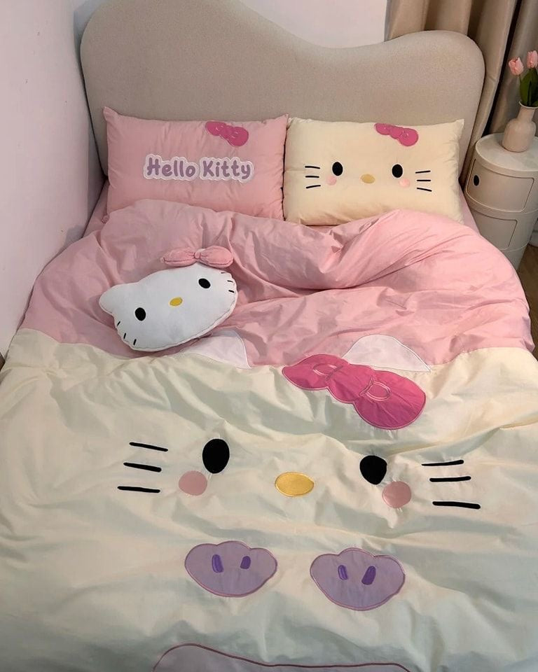 Mermaid Hello Kitty Bedding Set
