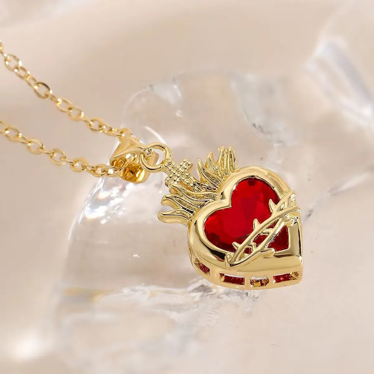 Sacred Heart Of Mercy Necklace