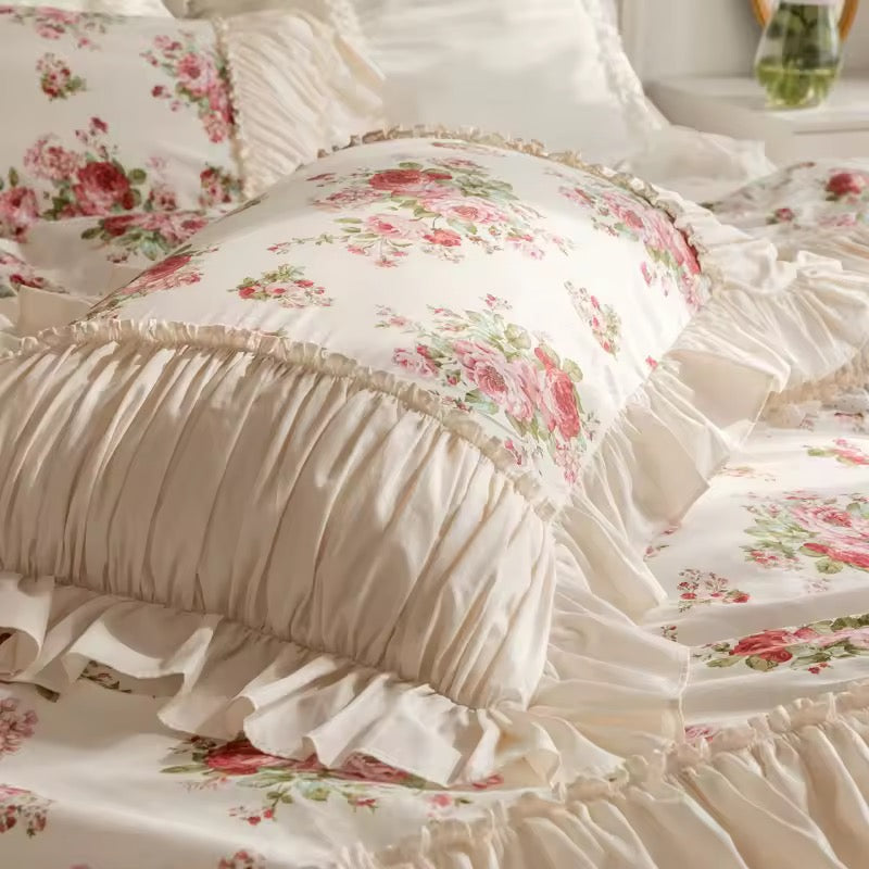 Rosalie Vintage Ruffle Bedding Set