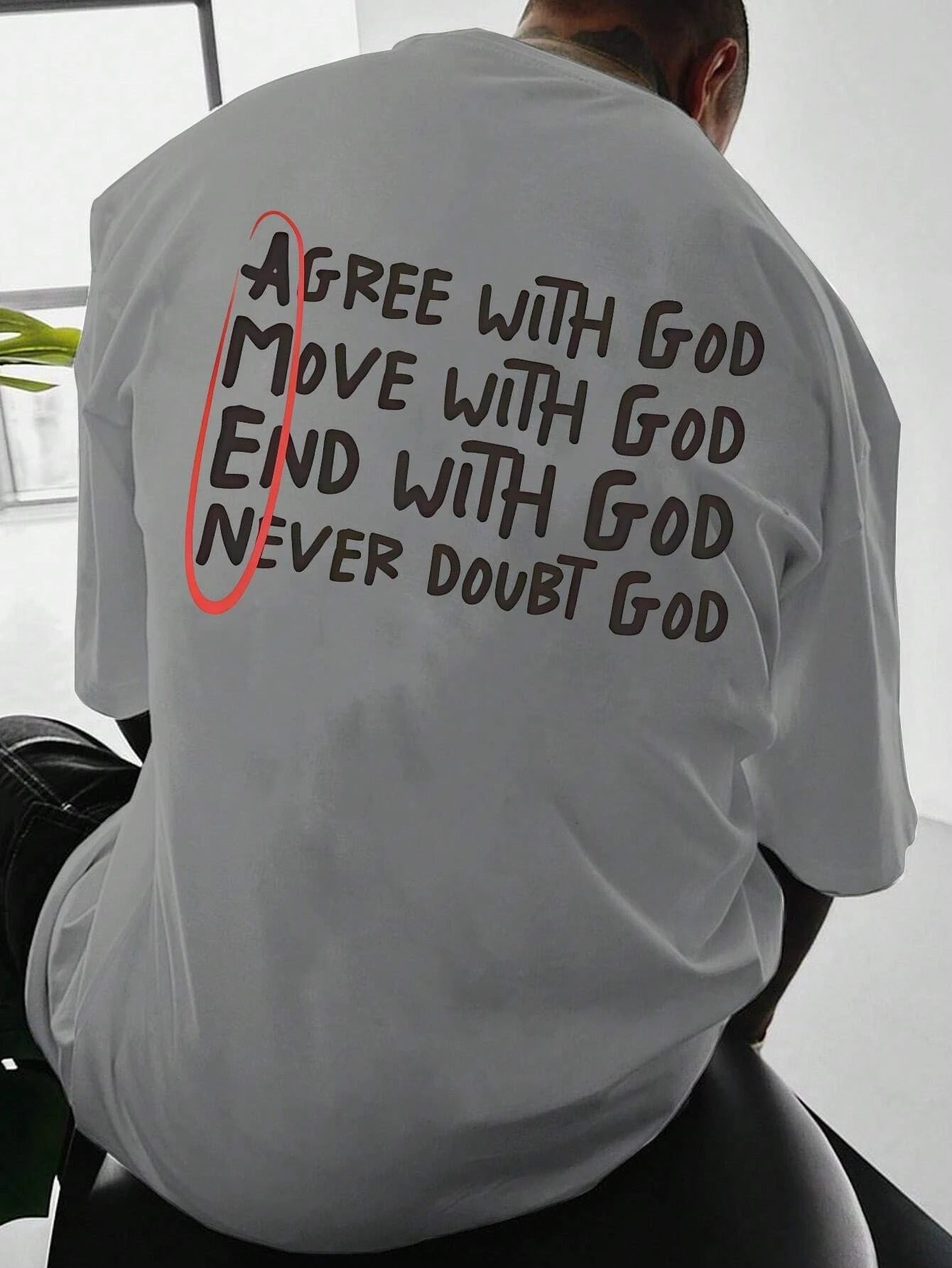 "AMEN" Oversized T-Shirt