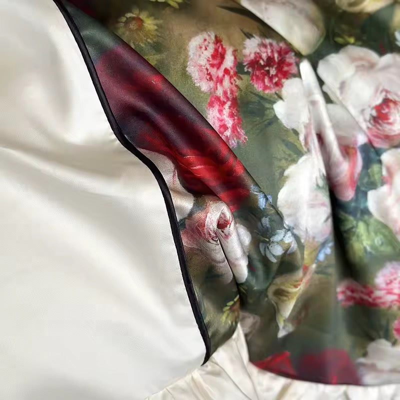 Vintage Rose Garden Bedding Set