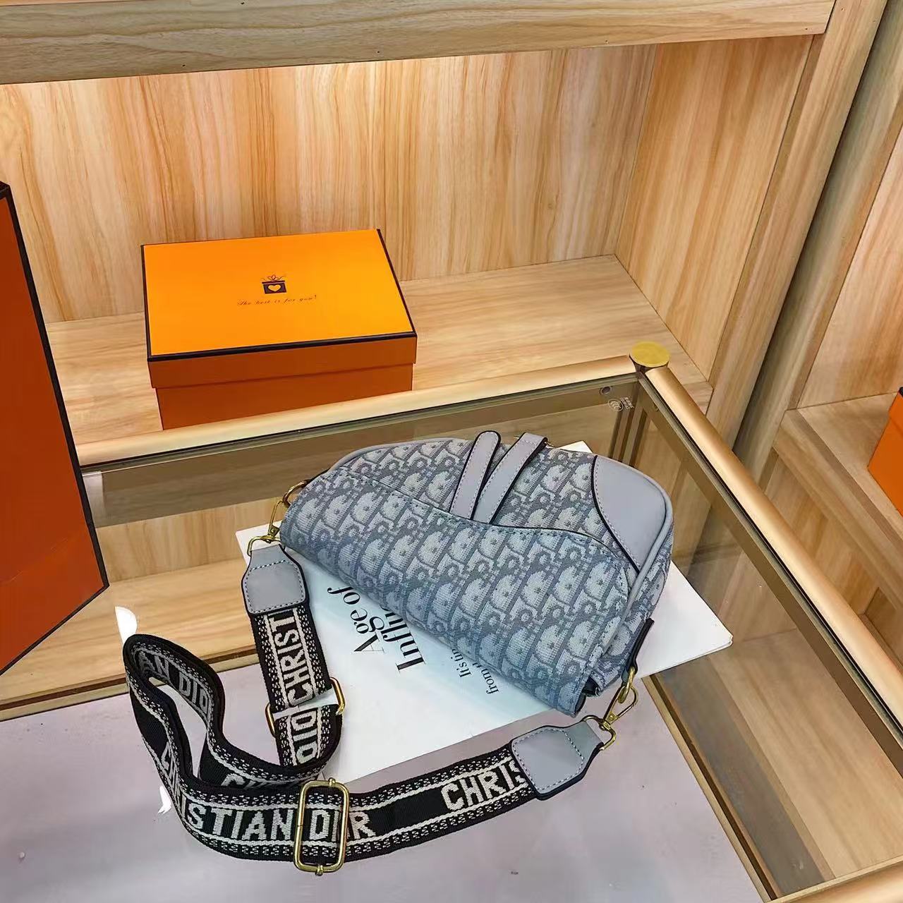 DIR Luxury Saddle Charm Bag – Vintage Oblique Edition