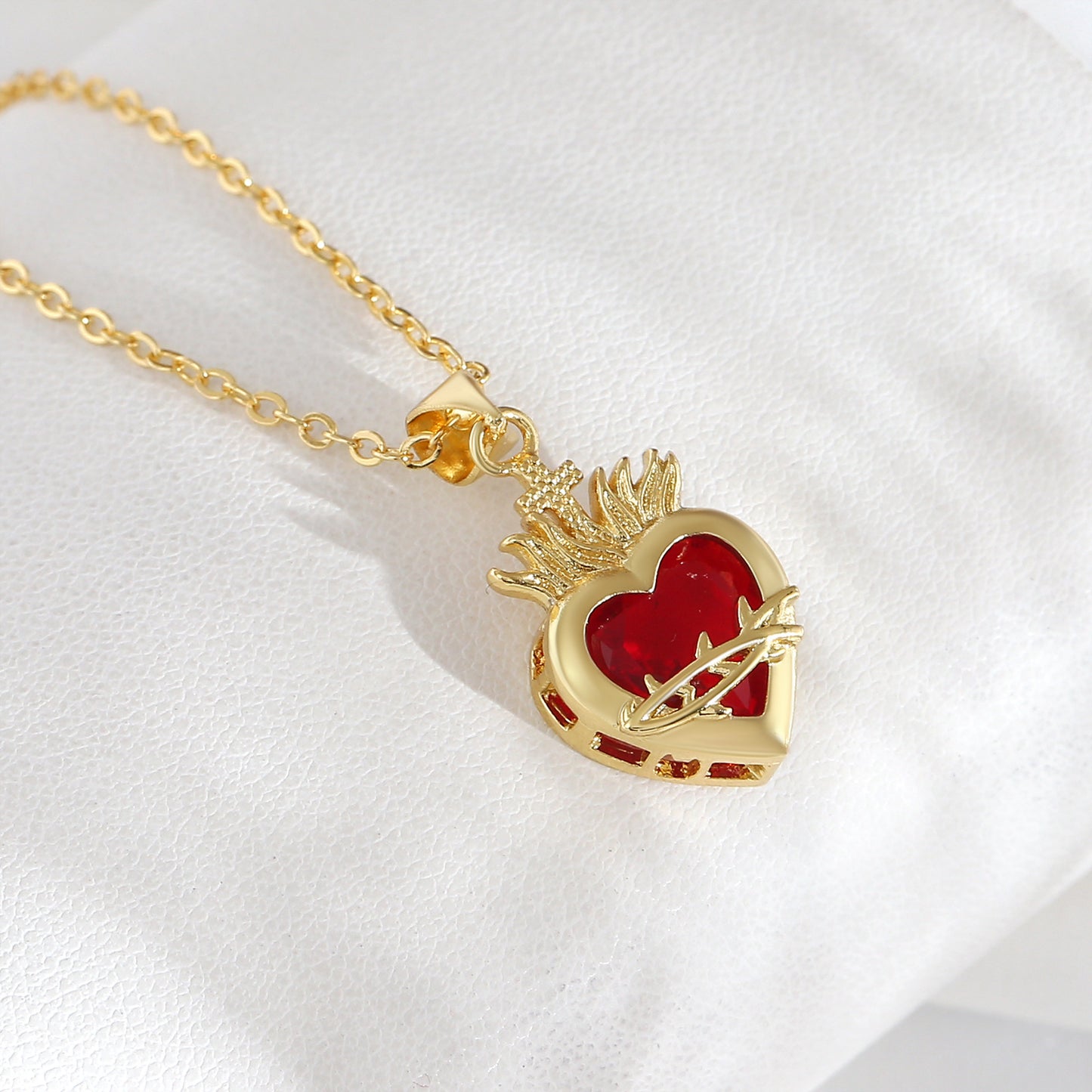 Sacred Heart Of Mercy Necklace