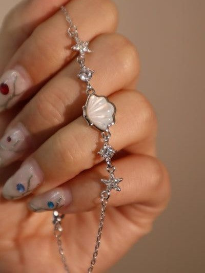Coastal Scallop Shell Bracelet