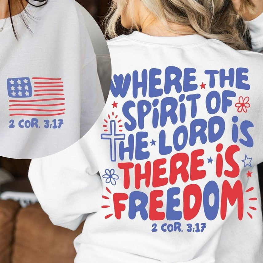 'Where The Spirit Of The Lord Is There Is Freedom' T-Shirt