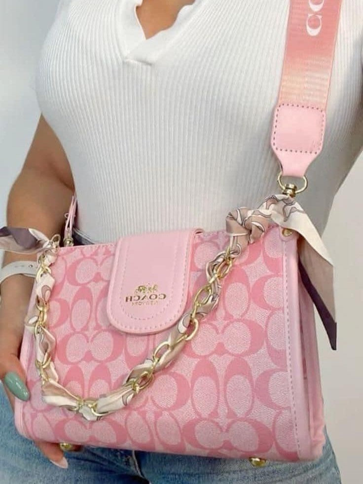 Aura Luxe Canvas Crossbody Bag