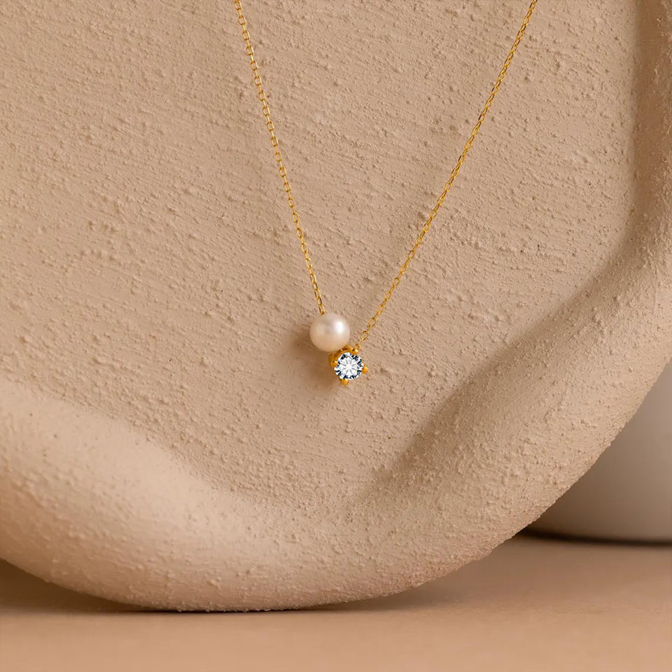 Pearl Birthstone Necklace