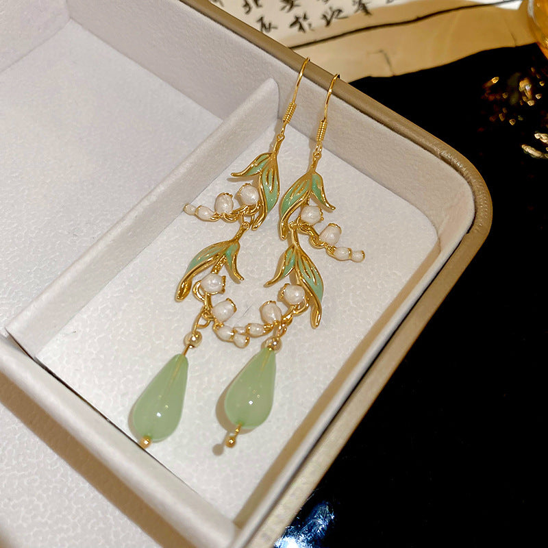 Lily Of The Valley Drop Earrings