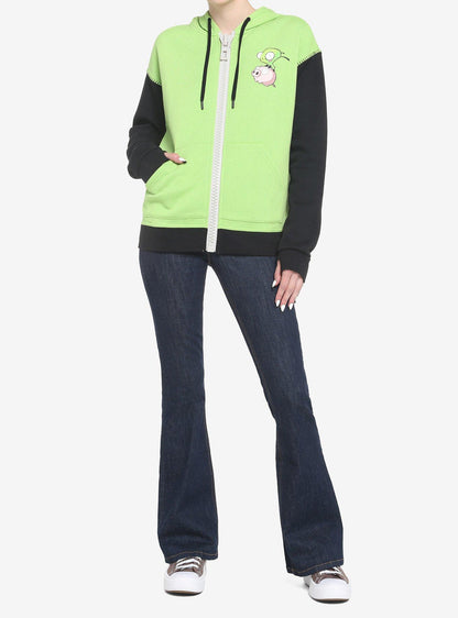 Invader Zim GIR Cosplay Hoodie