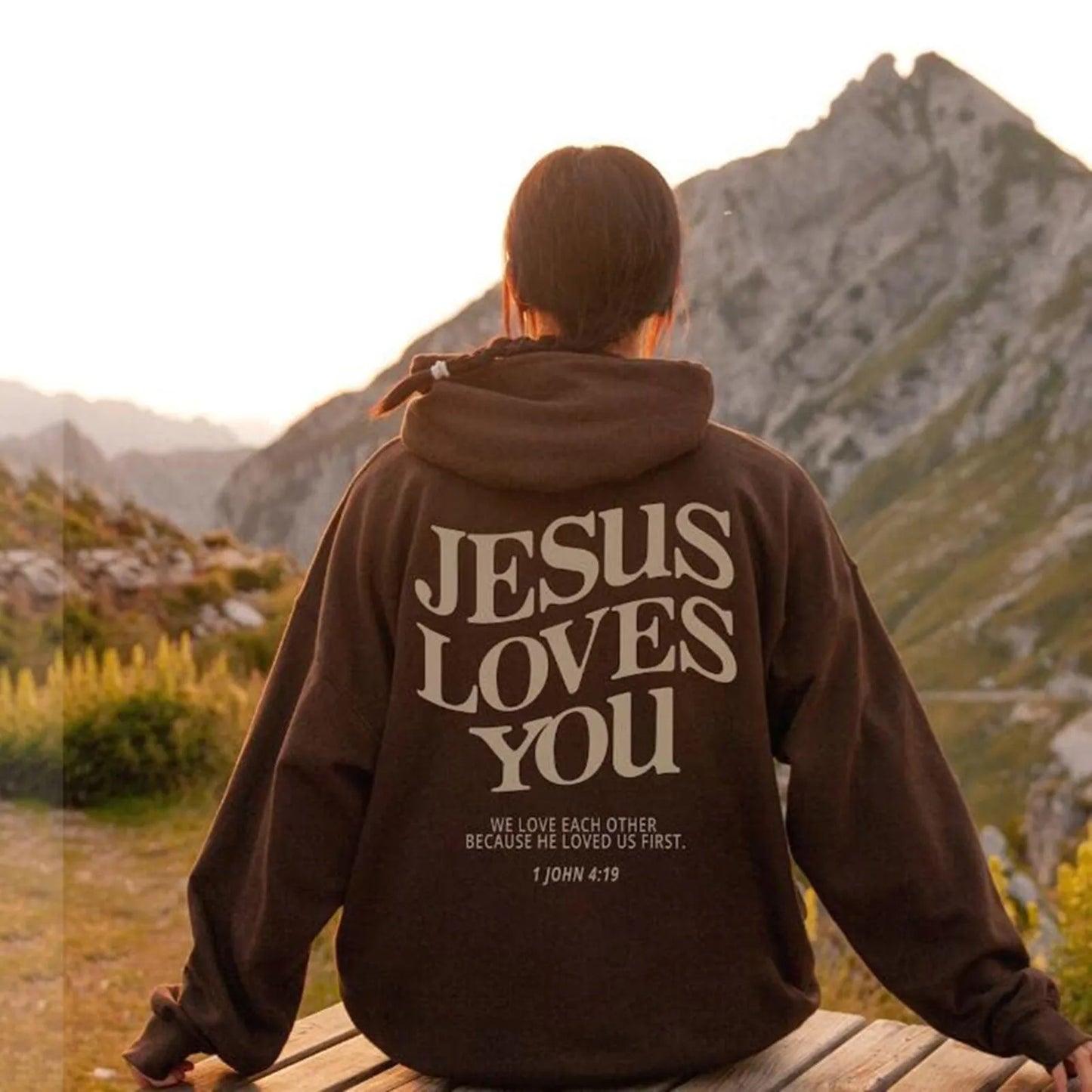 'Jesus Loves You' Hoodie