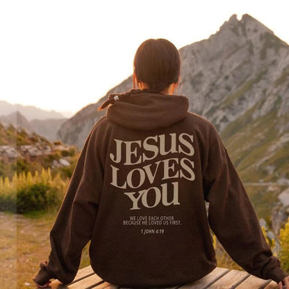 'Jesus Loves You' Hoodie