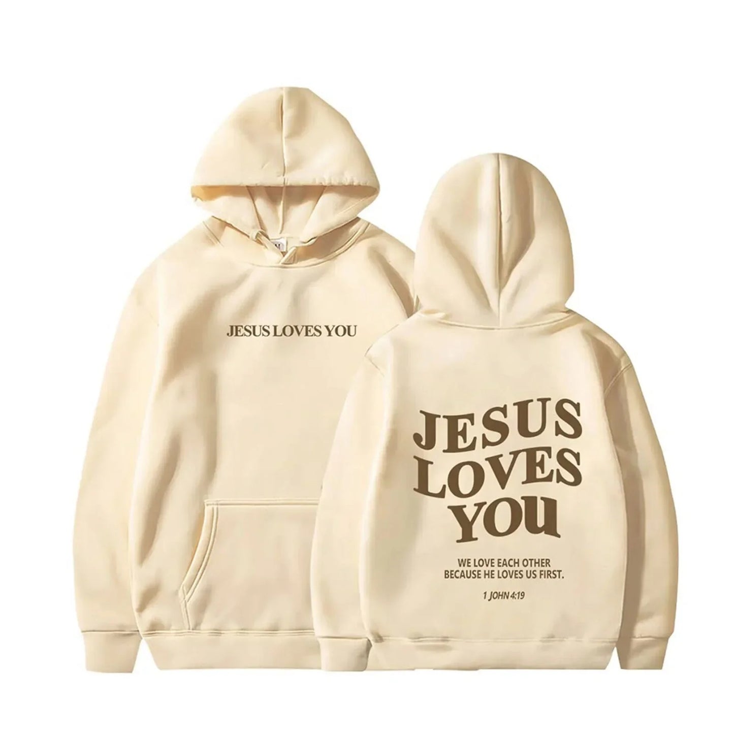'Jesus Loves You' Hoodie