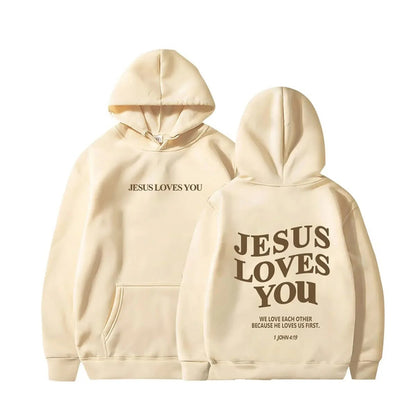 'Jesus Loves You' Hoodie