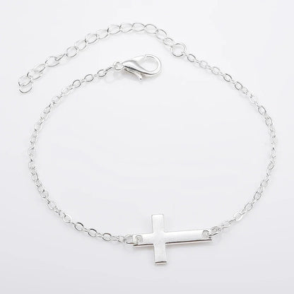 Ever Faithful Cross Bracelet