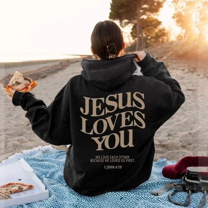 'Jesus Loves You' Hoodie