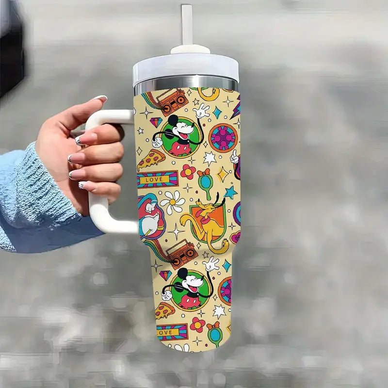 40Oz Cartoon Characters Insulated Tumbler