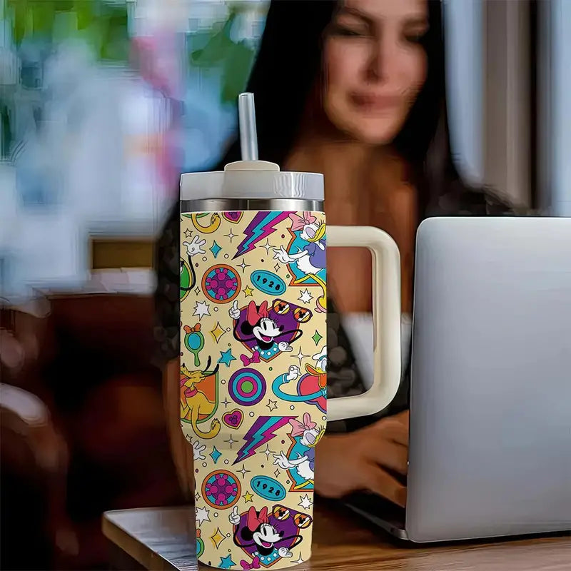 40Oz Cartoon Characters Insulated Tumbler