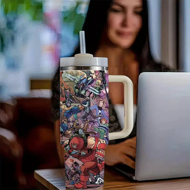 40Oz Legendary Heroes Insulated Tumbler