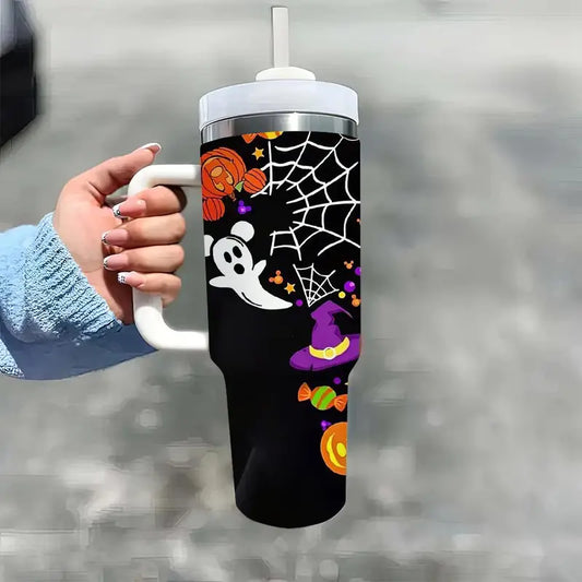 40oz Christmas And Halloween Tumbler