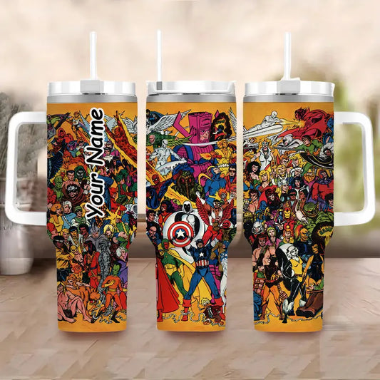 40 Oz Personalized Cinematic Insulated Tumbler