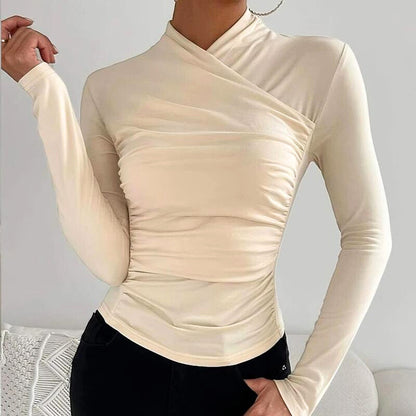 Celia Cross Neck Top