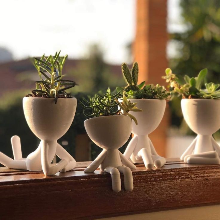 Humanoid Plant Pots