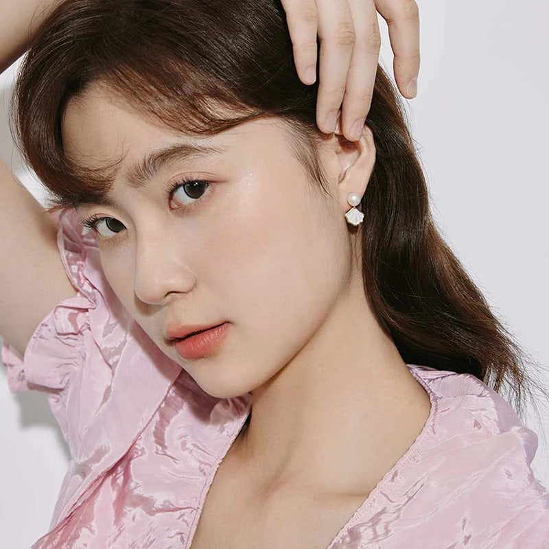 Pearl Seashell Studs Earring