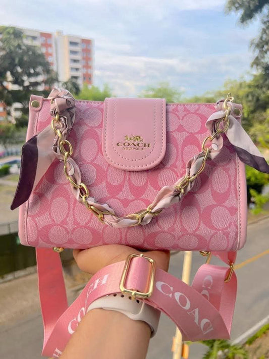 Aura Luxe Canvas Crossbody Bag