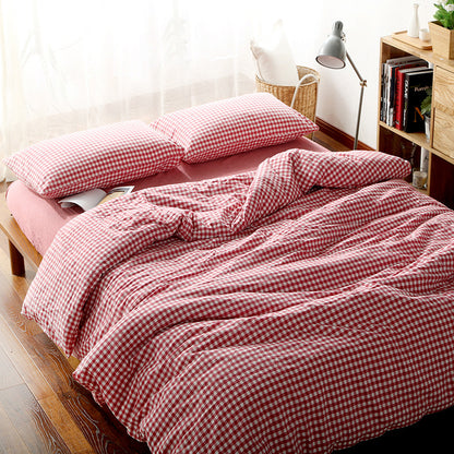 Classic Plaid Bedding Set