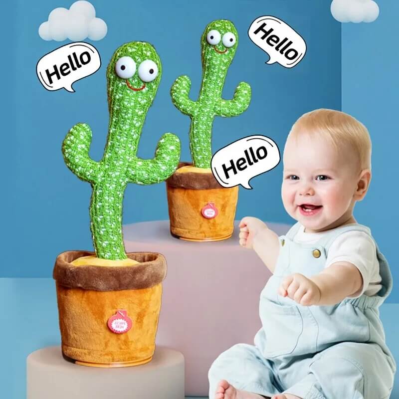 Dancing Cactus Talking Toy - Luxandluxy