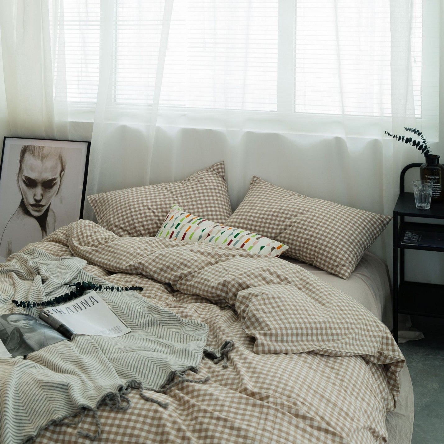 Classic Plaid Bedding Set