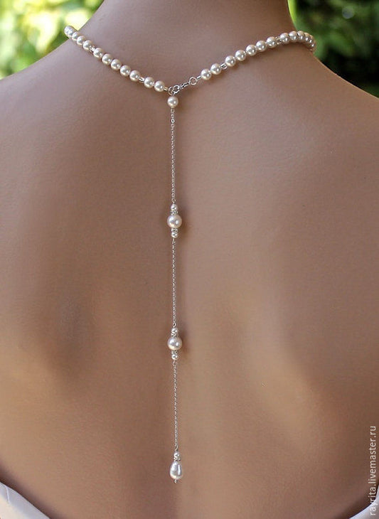Pearl Backdrop Necklace