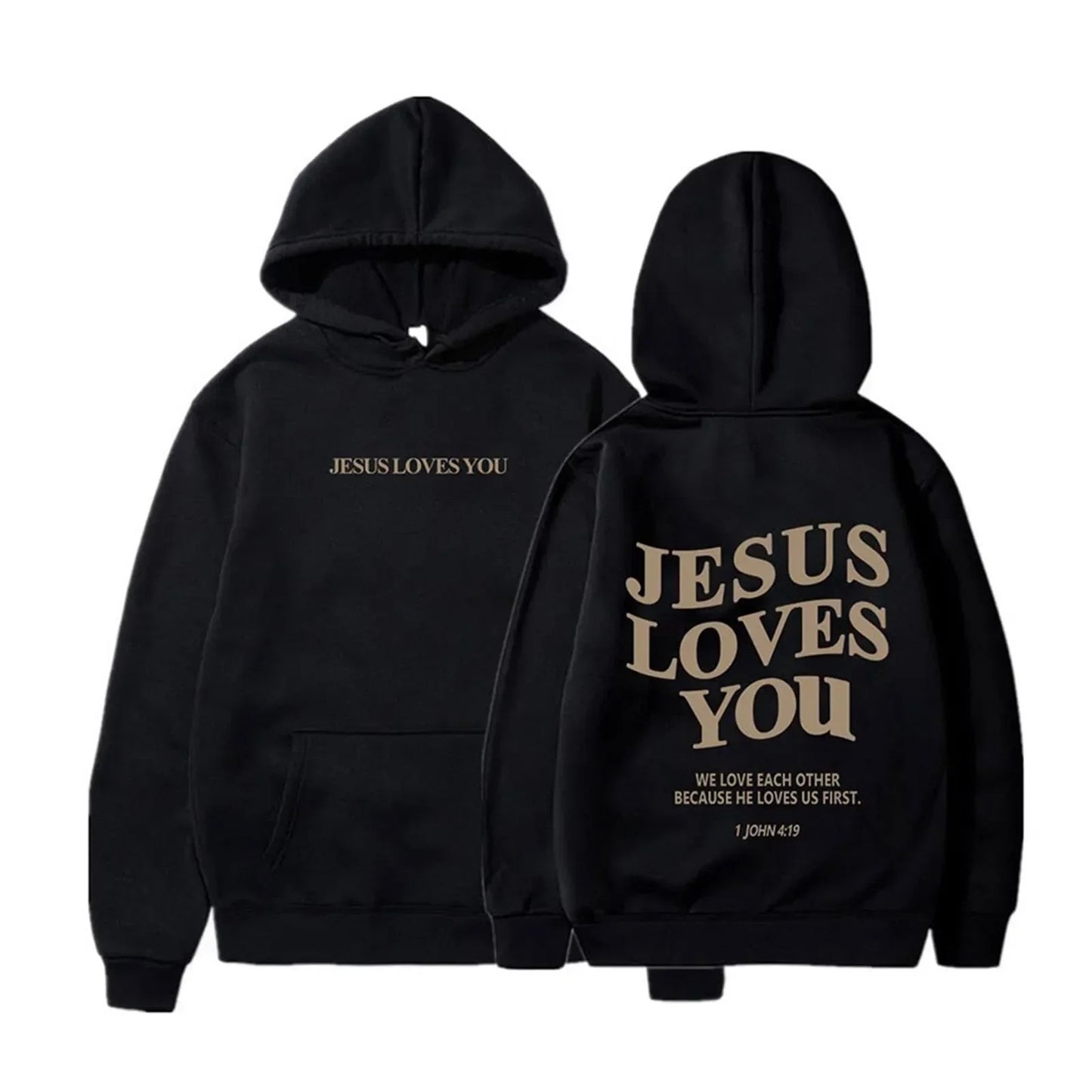 'Jesus Loves You' Hoodie