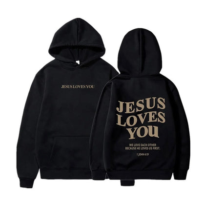 'Jesus Loves You' Hoodie