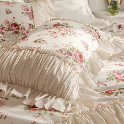 Rosalie Vintage Ruffle Bedding Set