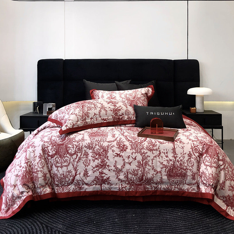 Vintage Parisian Slumber Bedding Set