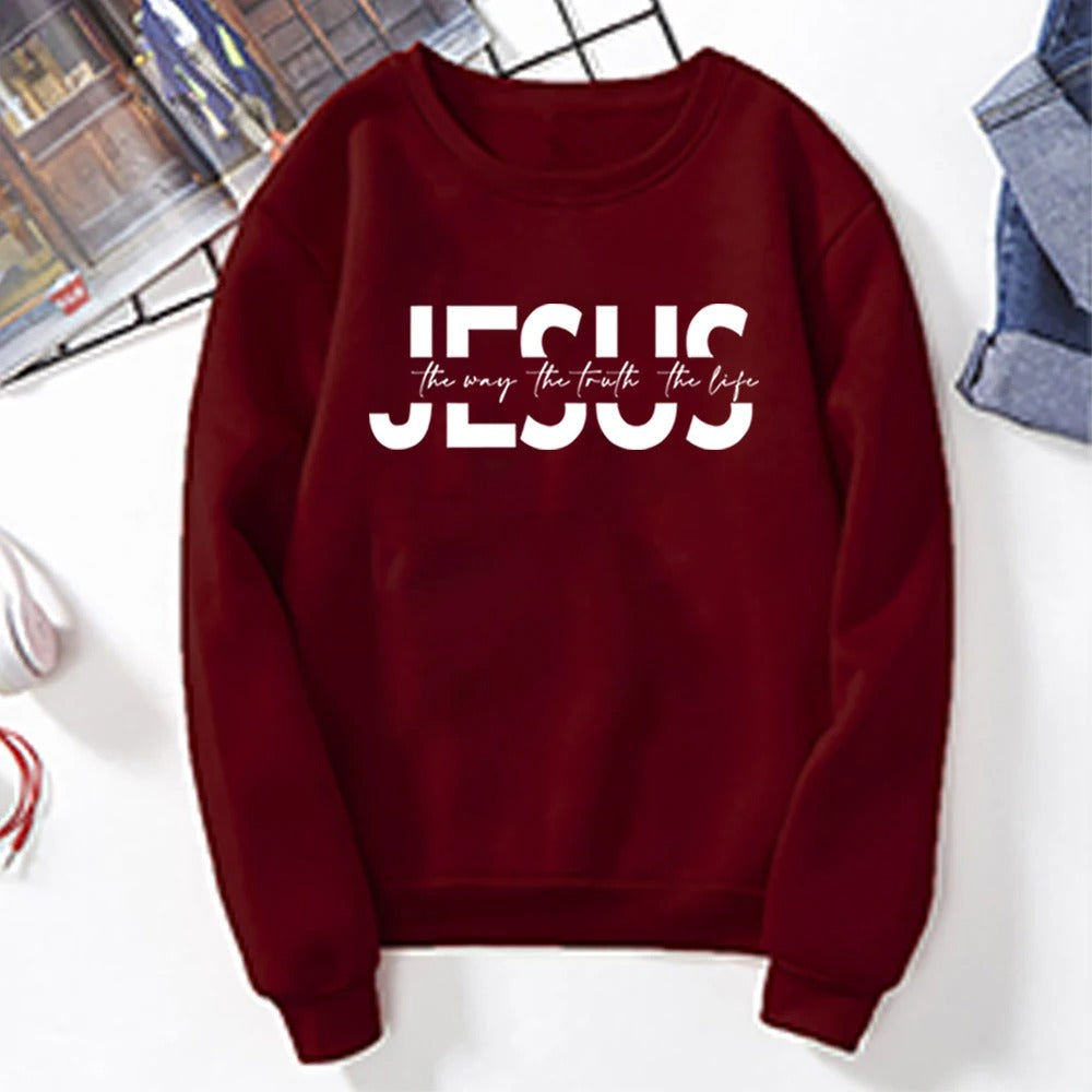 "Jesus The Way The Truth The Life" Sweatshirt