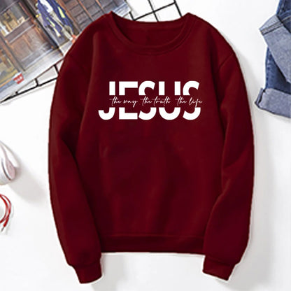 "Jesus The Way The Truth The Life" Sweatshirt