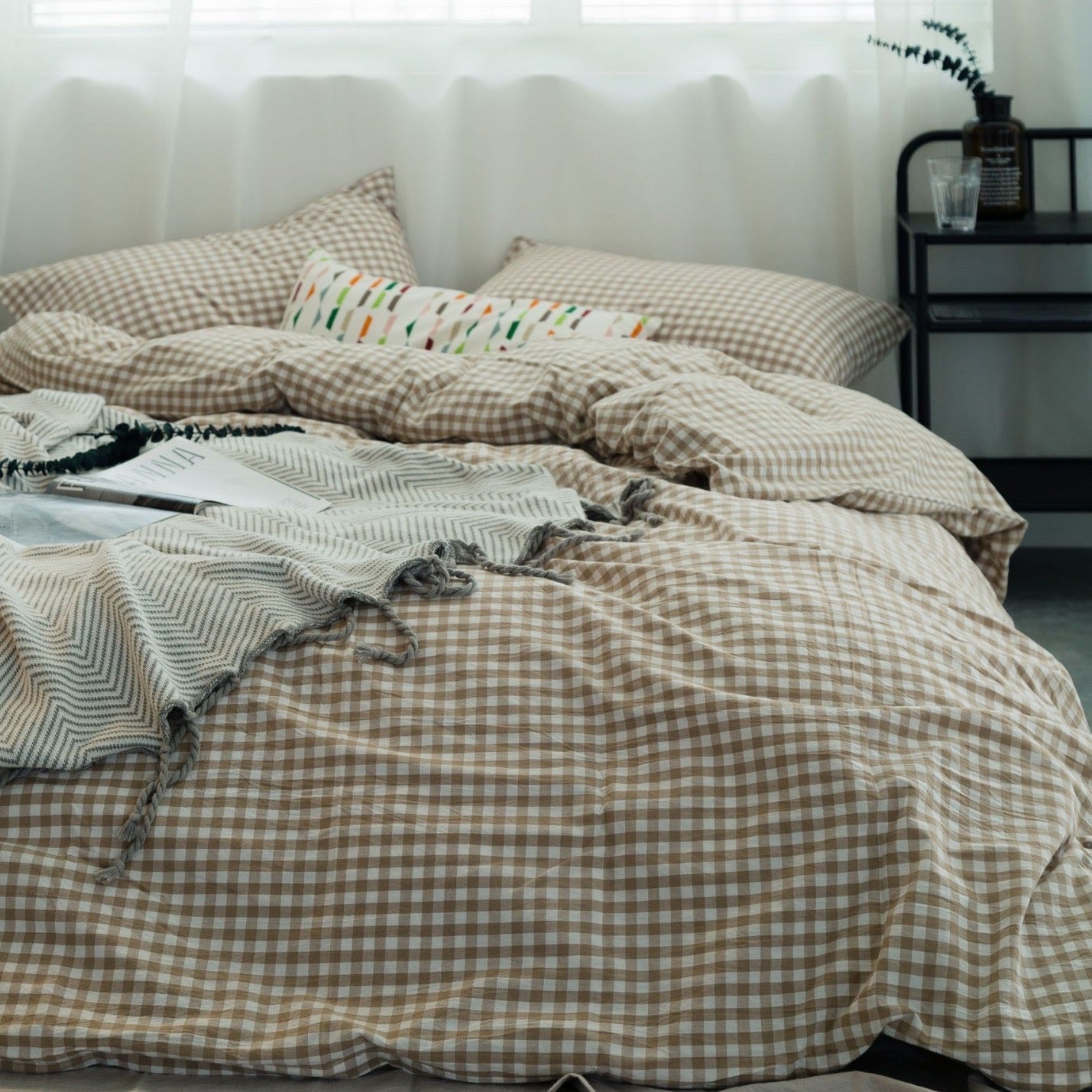 Classic Plaid Bedding Set